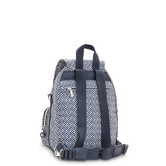 Kipling Firefly Up Printed Convertible Rugzak Grijs | België 1633EB